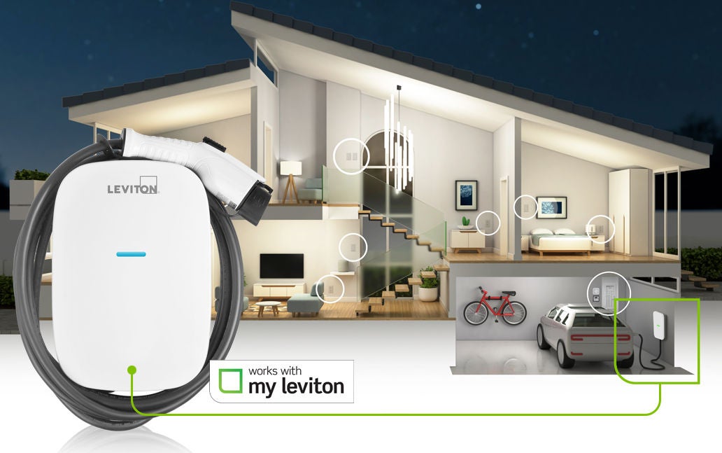 Solutions résidentielles intelligentes série EV - Illustration de la maison Solutions résidentielles intelligentes série EV - Illustration de la maison