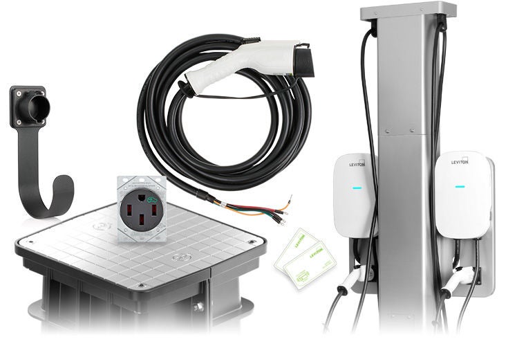 Installation, pièces de rechange et autres accessoires pour la recharge de VE