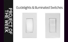 Lampes-guides et interrupteurs lumineux