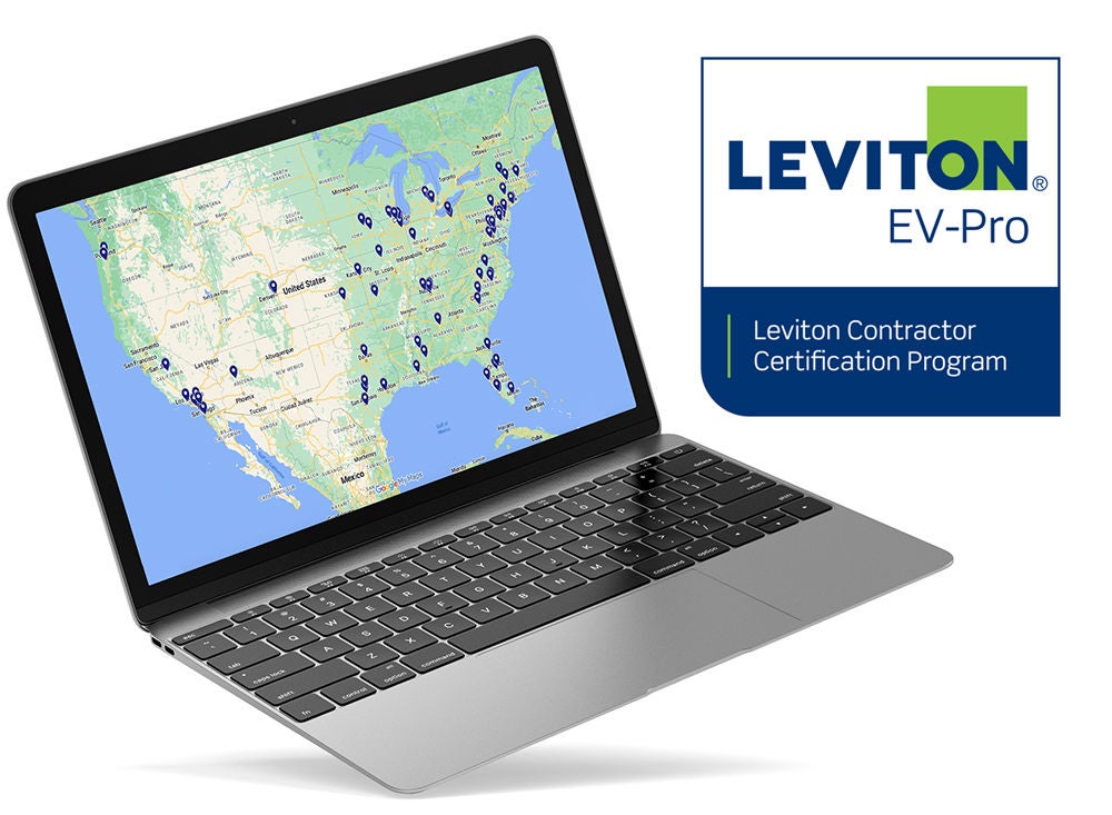 EV-Pro et ordinateur portable affichant la carte du réseau